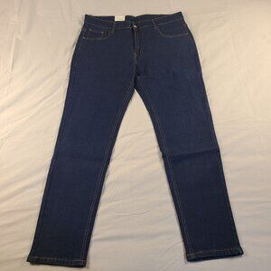 Design Men's Pants 38 Stretch Waist Blue New